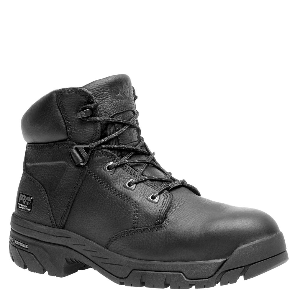Botas de Trabajo Masculino - Timberland Pro® Helix 6" Comp Toe - IHYXN9701 - Pretas